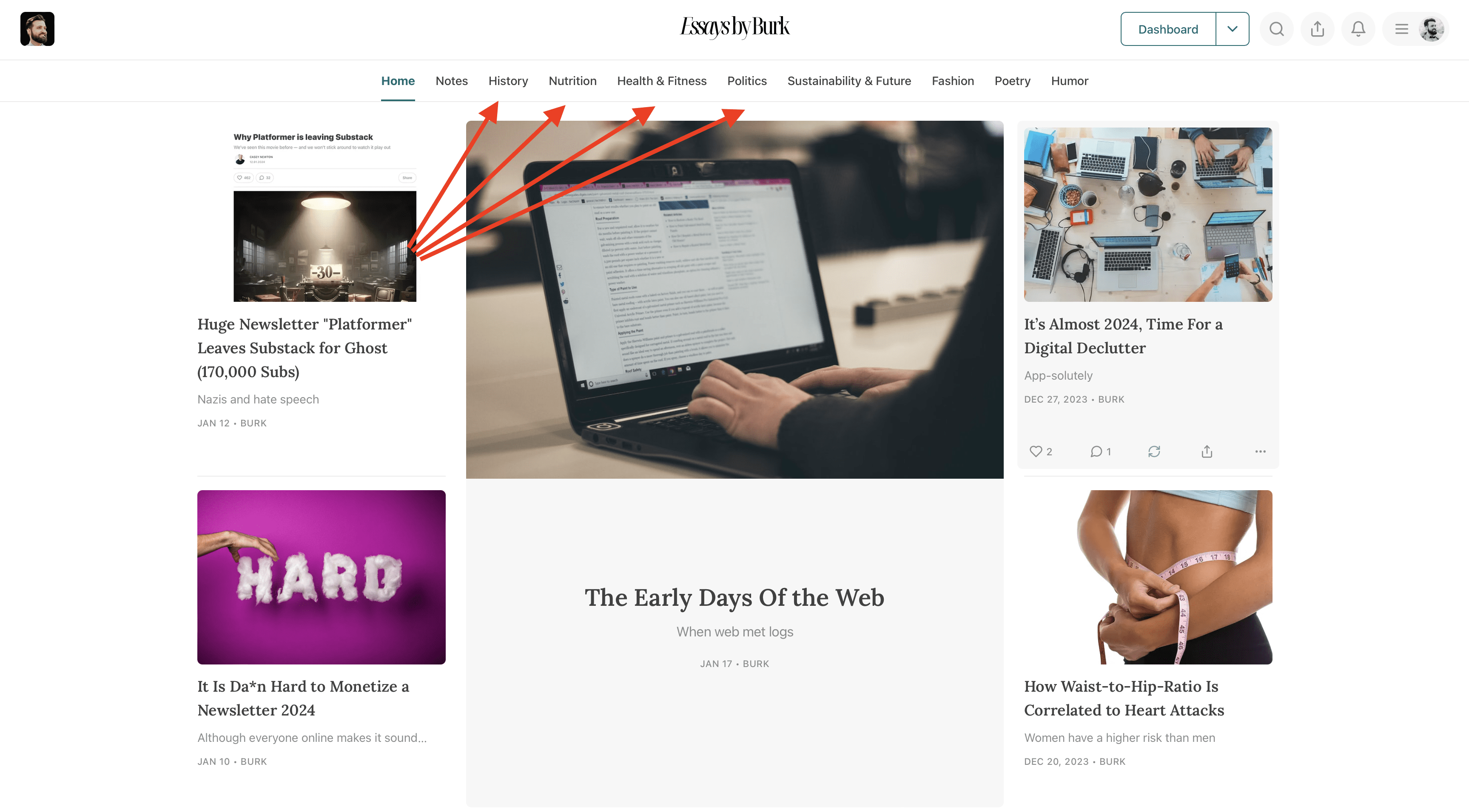 How to Use Substack Sections to Organize Multiple Newsletters in One Publication